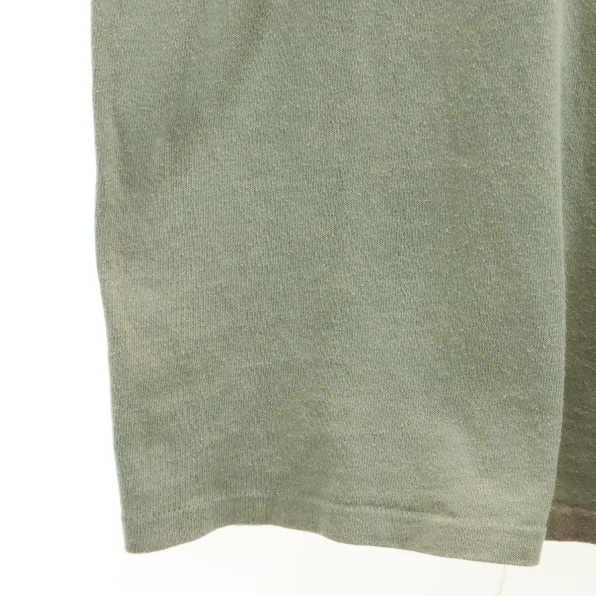 Champion チャンピオン 80s USA製 ヴィンテージ トリコタグ 半袖 Tシャツ L モスグリーン系 シングルステッチ メンズ