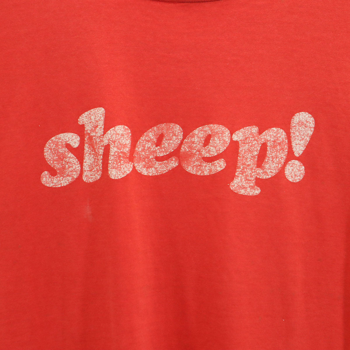 SCREEN STARS BEST スクリームスターズベスト 90s USA製 オールド sheep! 半袖 Tシャツ XL レッド シングルステッチ メンズ