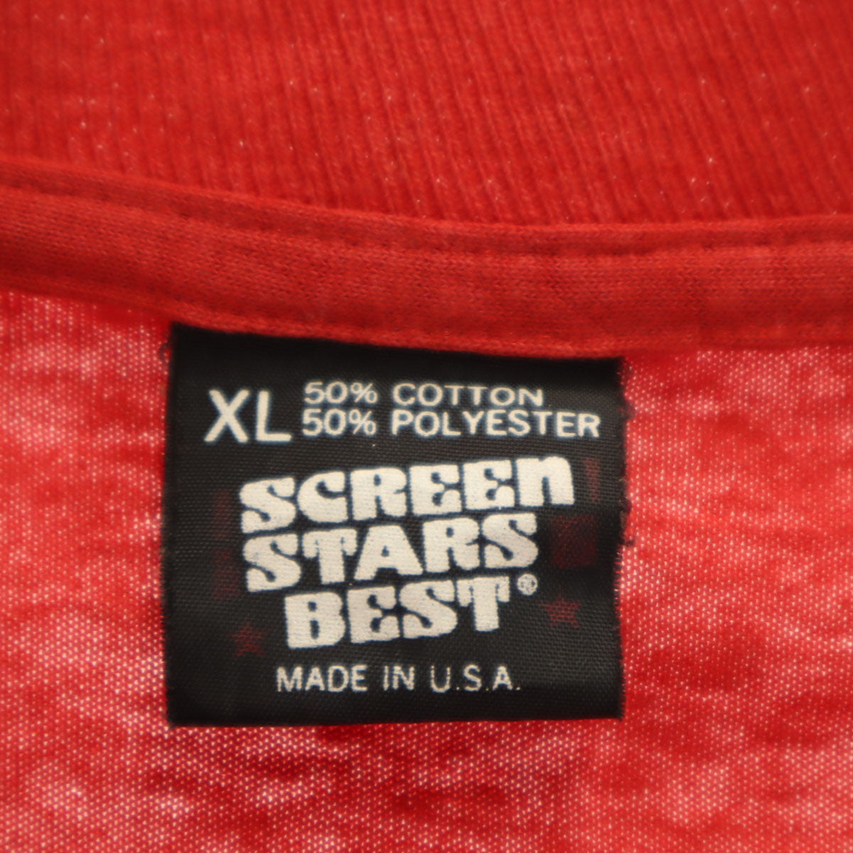 SCREEN STARS BEST スクリームスターズベスト 90s USA製 オールド sheep! 半袖 Tシャツ XL レッド シングルステッチ メンズ