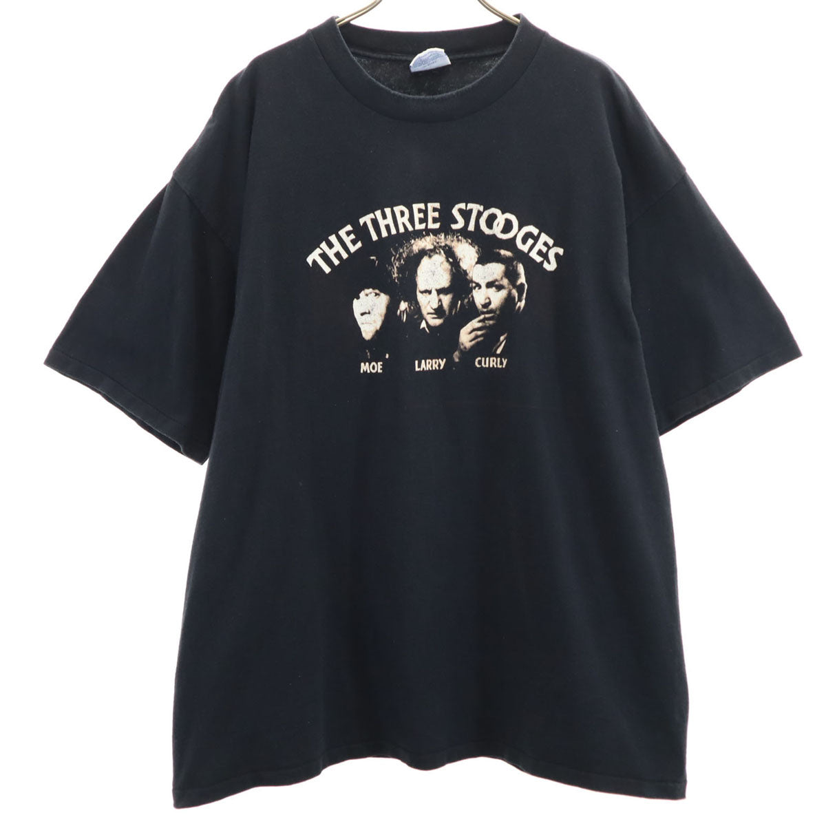ALL SPORTS オールスポーツ 90s オールド 3バカ大将 THE THREE STOOGES 半袖 Tシャツ XL ブラック シングルステッチ 三ばか大将 コメディーグループ メンズ