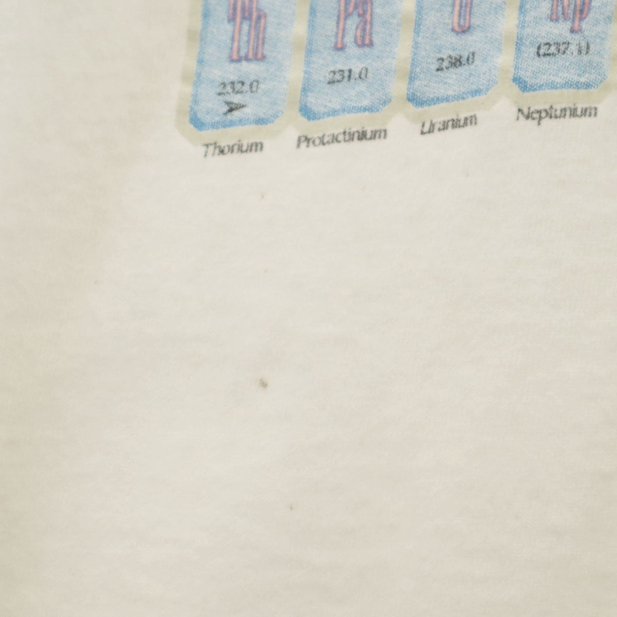 Murina ムリナ 90s USA製 オールド 元素周期表 半袖 Tシャツ XL ホワイト メンズ