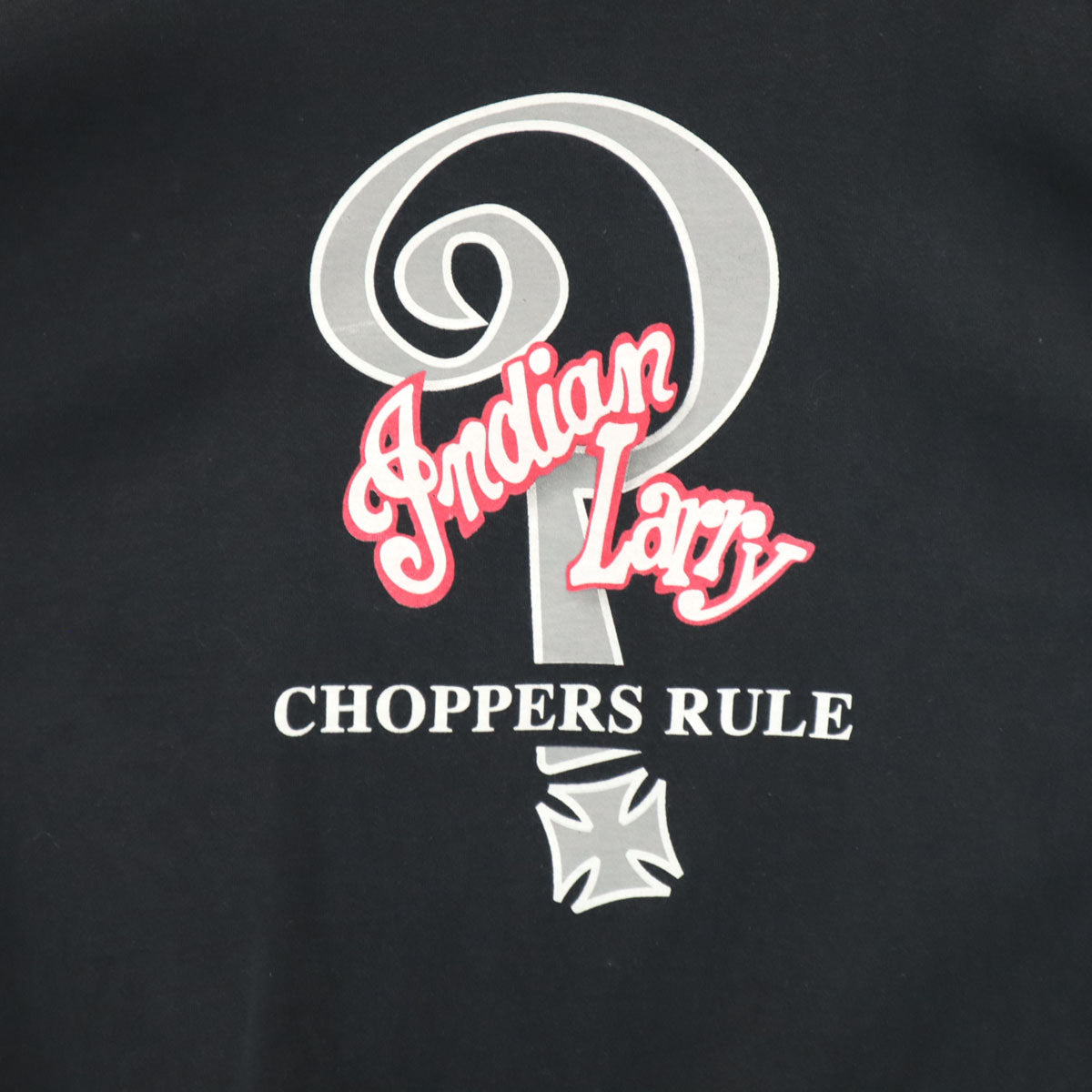 Indian Larry インディアンラリー USA製 長袖 Tシャツ L ブラック ロンT メンズ