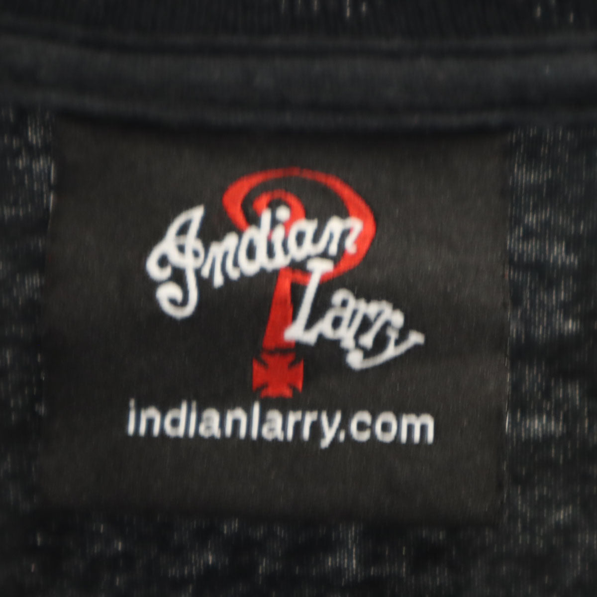 Indian Larry インディアンラリー USA製 長袖 Tシャツ L ブラック ロンT メンズ