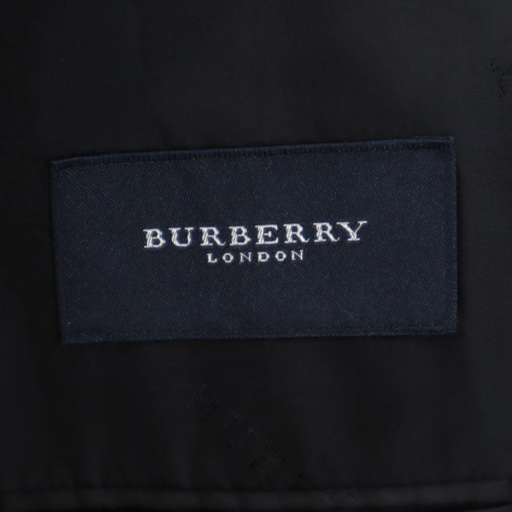 BURBERRY LONDON バーバリーロンドン 三陽商会 日本製 ストライプ柄 スーツ 上下 セットアップ A5 チャコールグレー メンズ