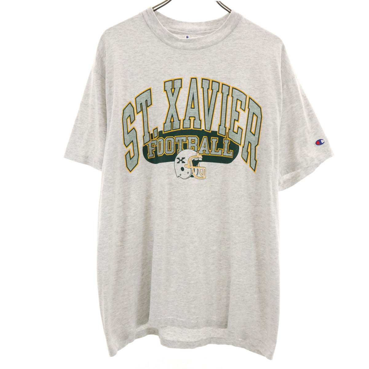 Champion チャンピオン 90s USA製 オールド 半袖 Tシャツ L グレー シングルステッチ メンズ