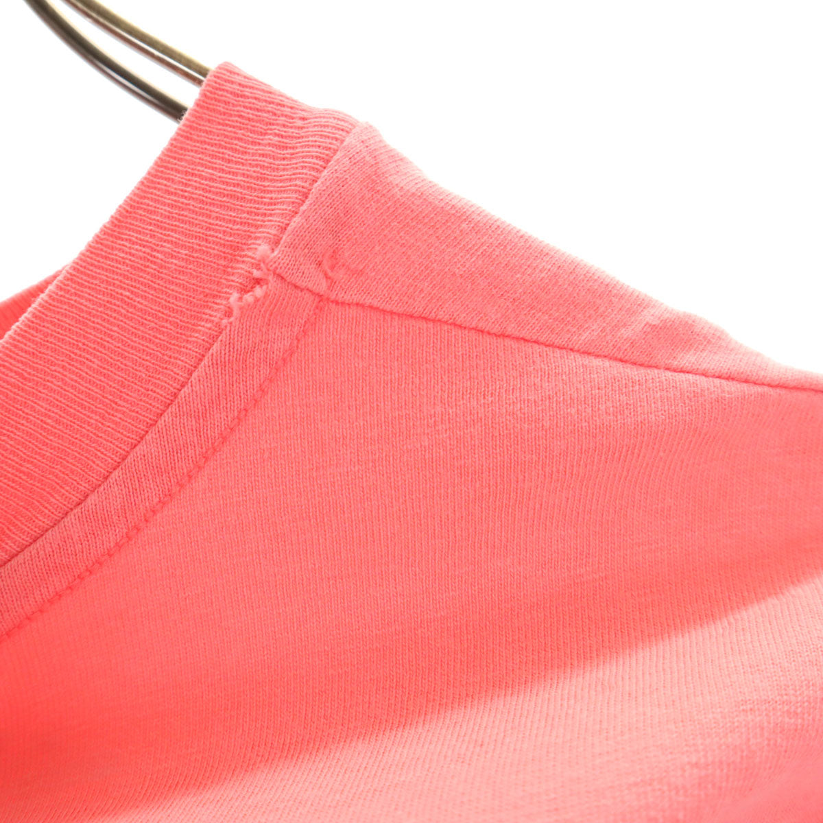 Hanes ヘインズ 80s 90s USA製 オールド 半袖 Tシャツ L ピンク系 BEEFY-T シングルステッチ メンズ