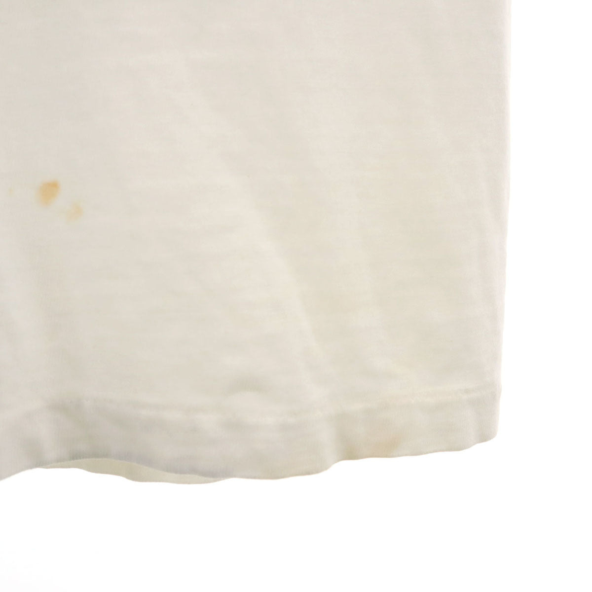 Hanes ヘインズ 90s USA製 オールド 半袖 Tシャツ XL オフホワイト シングルステッチ メンズ