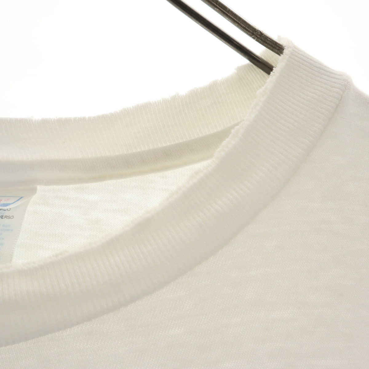 Hanes ヘインズ 90s USA製 オールド 半袖 Tシャツ XL オフホワイト シングルステッチ メンズ