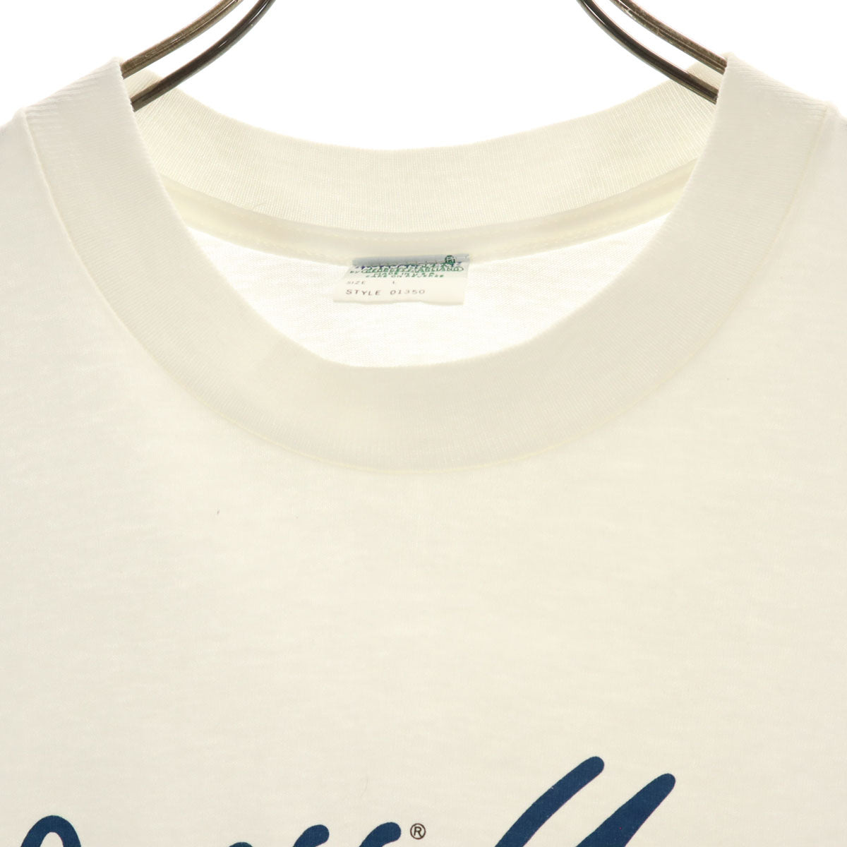 guess georges marciano ゲス バイ ジョージスマルシアーノ 90s USA製 オールド 半袖 Tシャツ L ホワイト メンズ