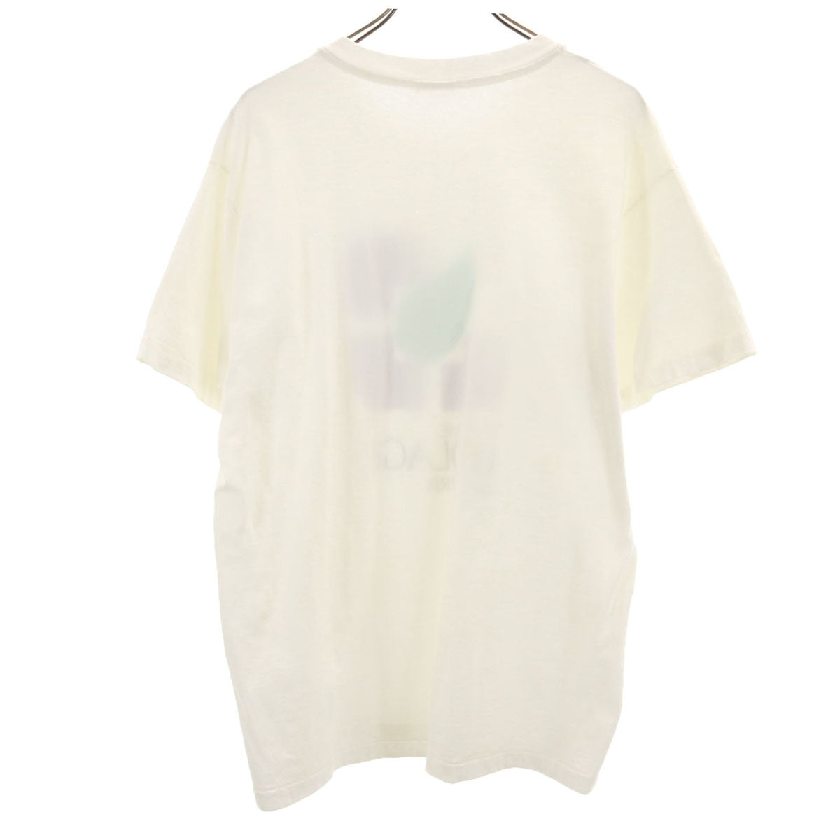 Hanes ヘインズ 90s USA製 オールド 半袖 ヘビーウェイト Tシャツ L ホワイト シングルステッチ メンズ