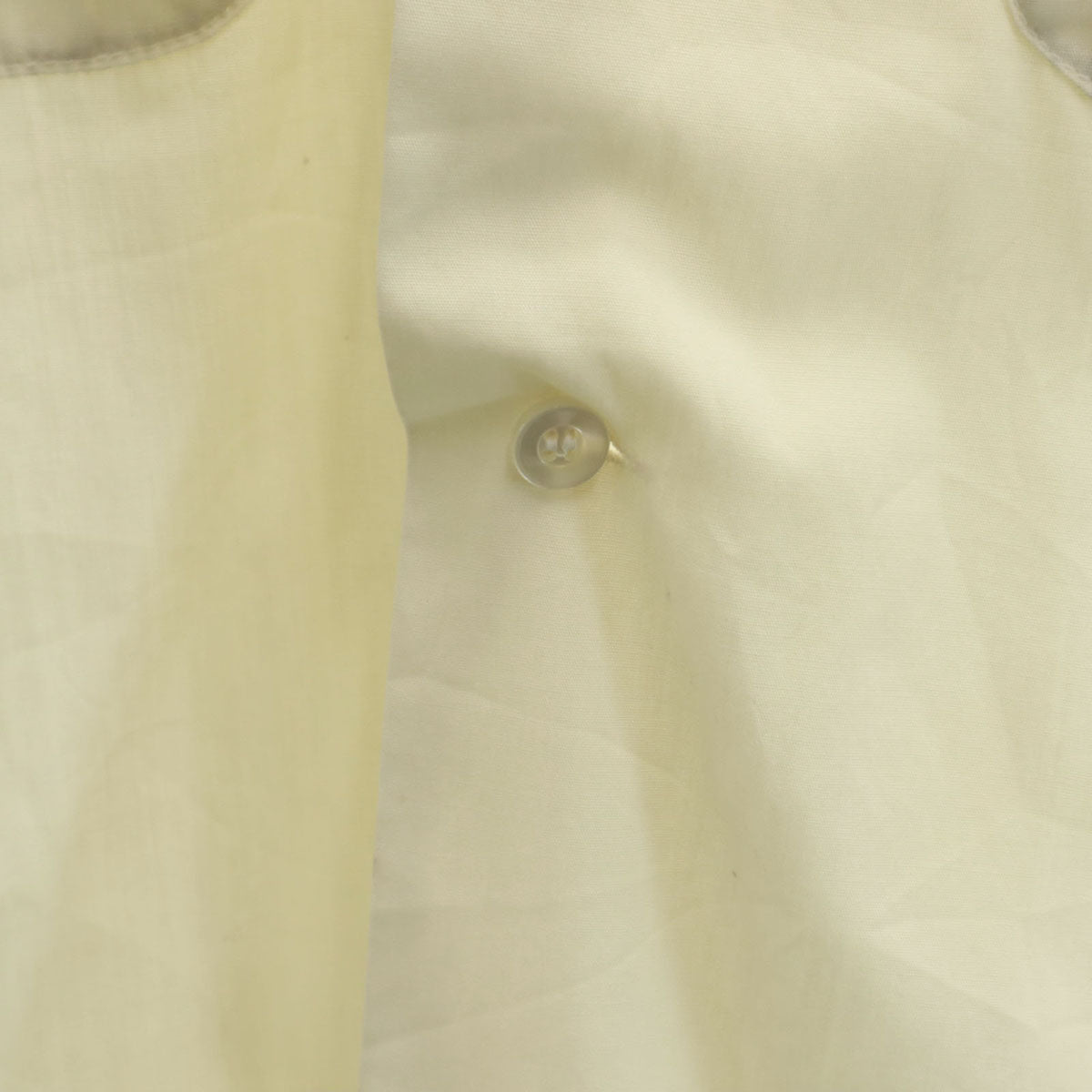 SIR MORTON 60s ヴィンテージ 半袖 オープンカラーシャツ M 生成り メンズ