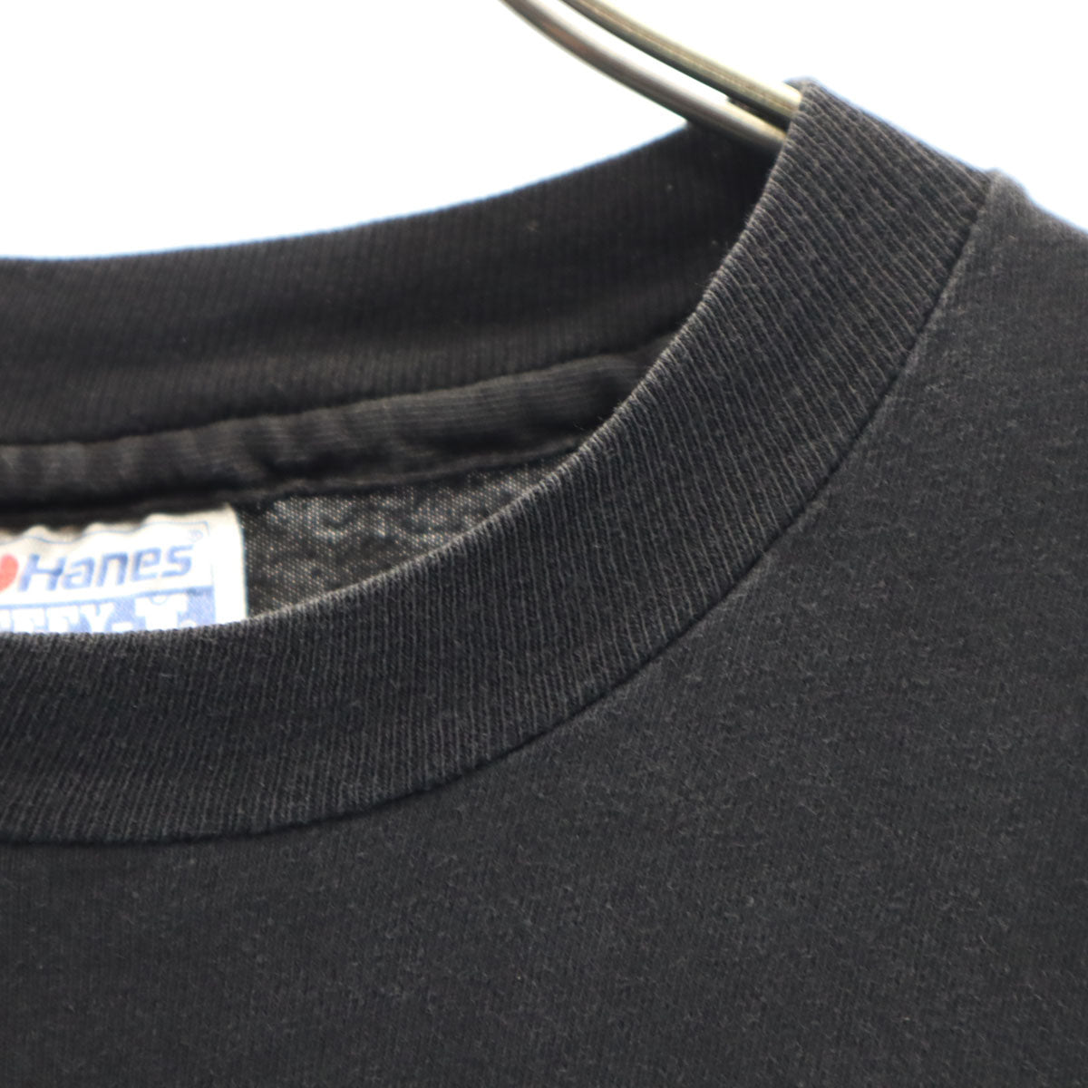 Hanes ヘインズ 90s USA製 オールド 音楽祭 半袖 Tシャツ L ブラック シングルステッチ メンズ
