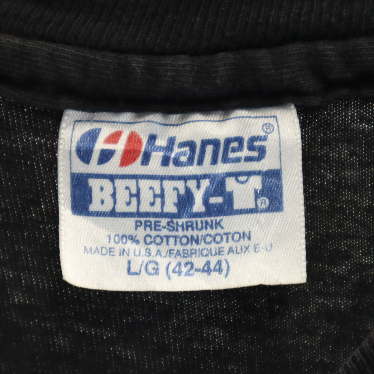 Hanes ヘインズ 90s USA製 オールド 音楽祭 半袖 Tシャツ L ブラック シングルステッチ メンズ