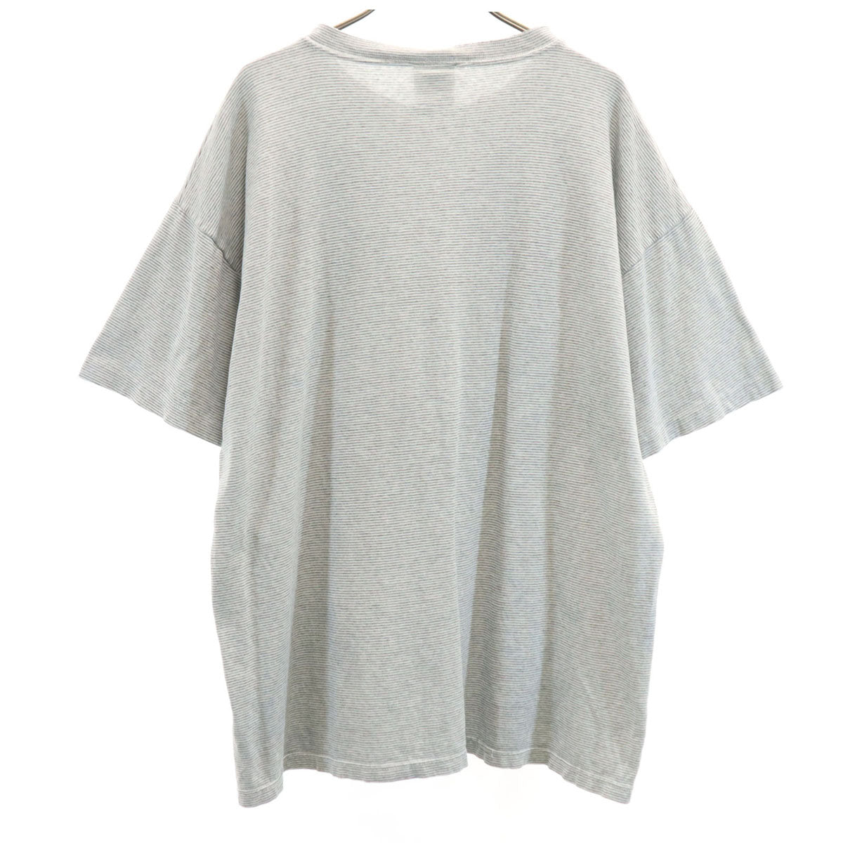 KINGSTREE CLASSIC 90s USA製 オールド ボーダー柄 NASA 半袖 Tシャツ XL グレー メンズ