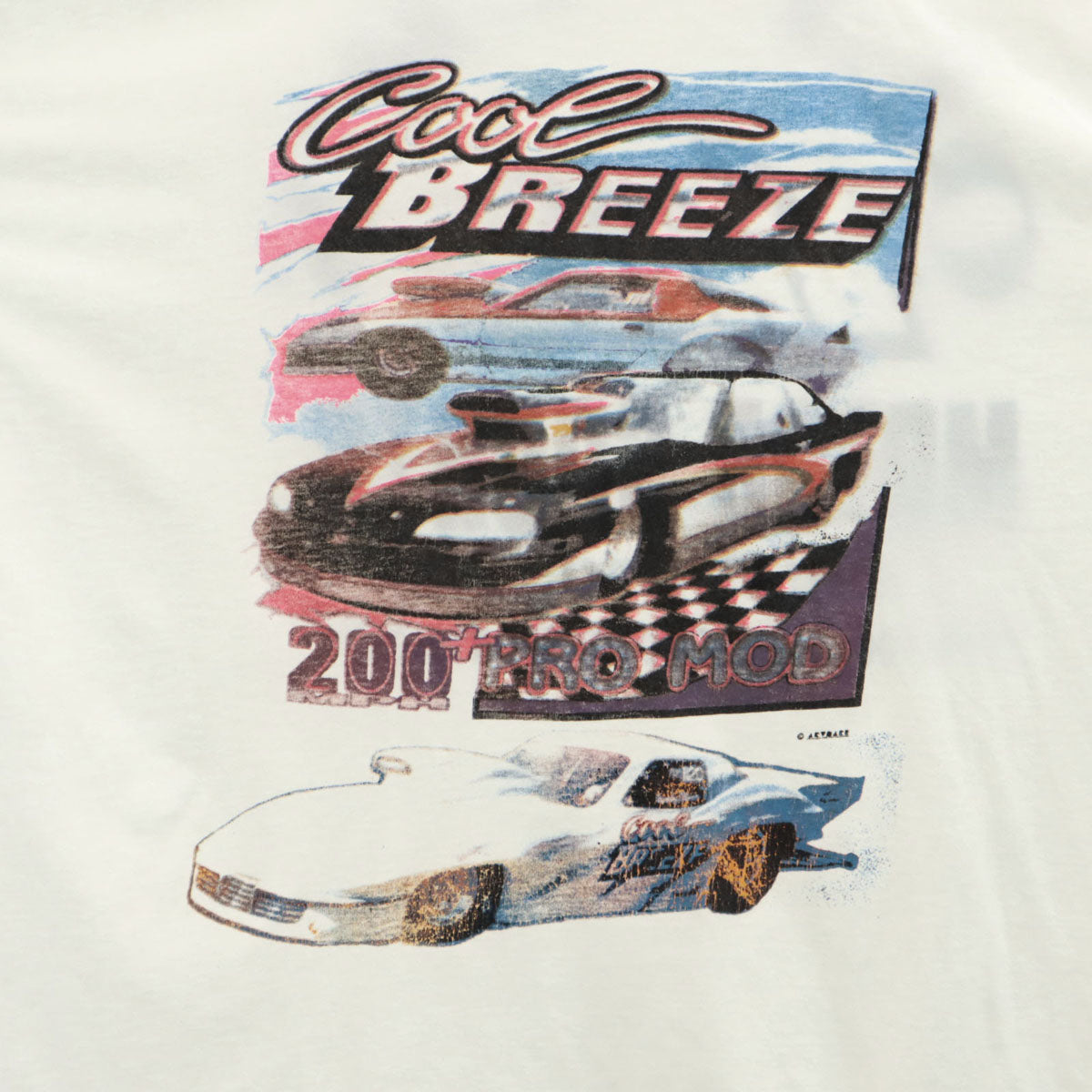 GILDAN ギルダン COOL BREEZE 200+ PRO MOD レーシングカー 半袖 Tシャツ XXL ホワイト ビッグサイズ メンズ
