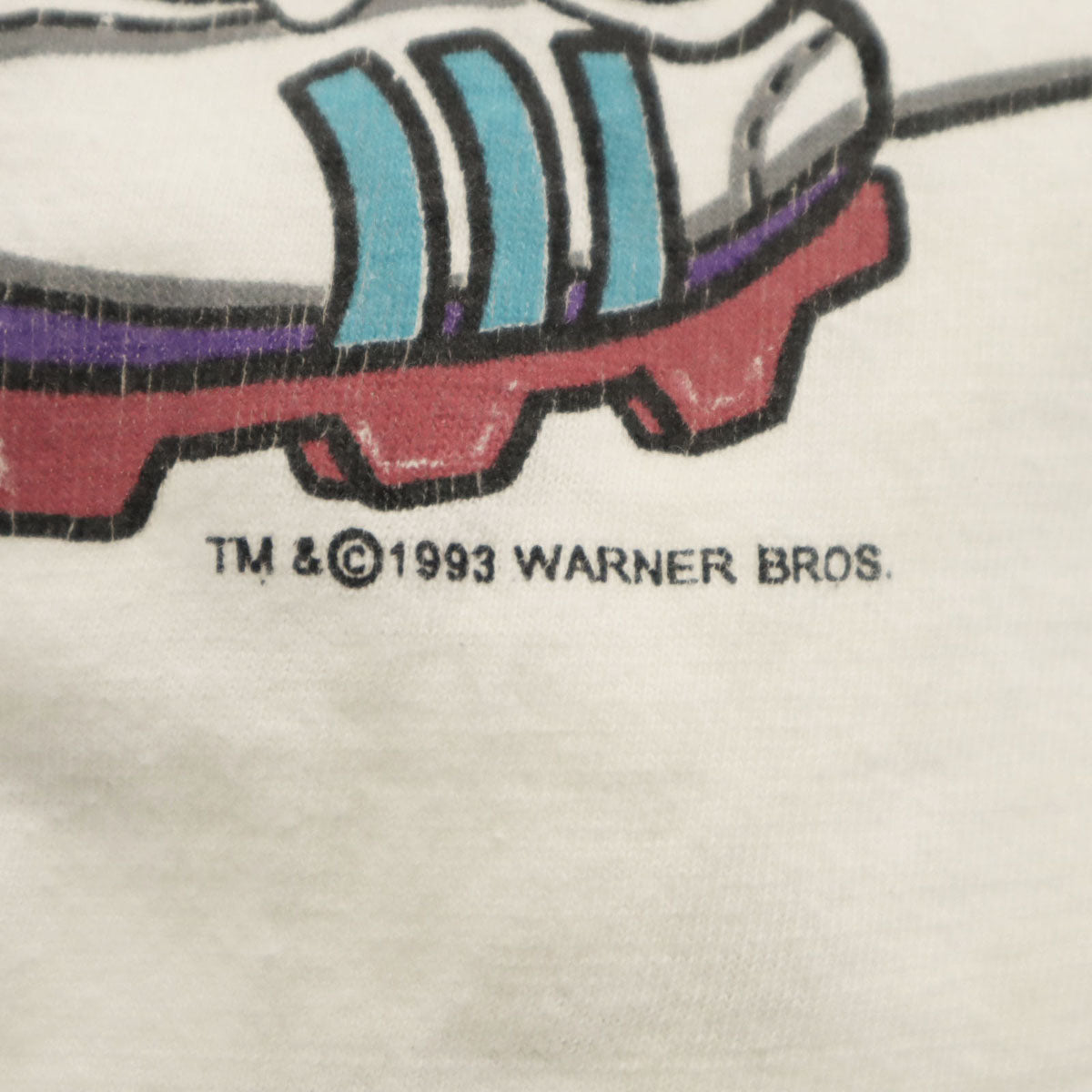 AMERICA'S FAVORITES 90s オールド ルーニーテューンズ トゥイーティー シルベスター 半袖 Tシャツ L ホワイト キャラクター メンズ