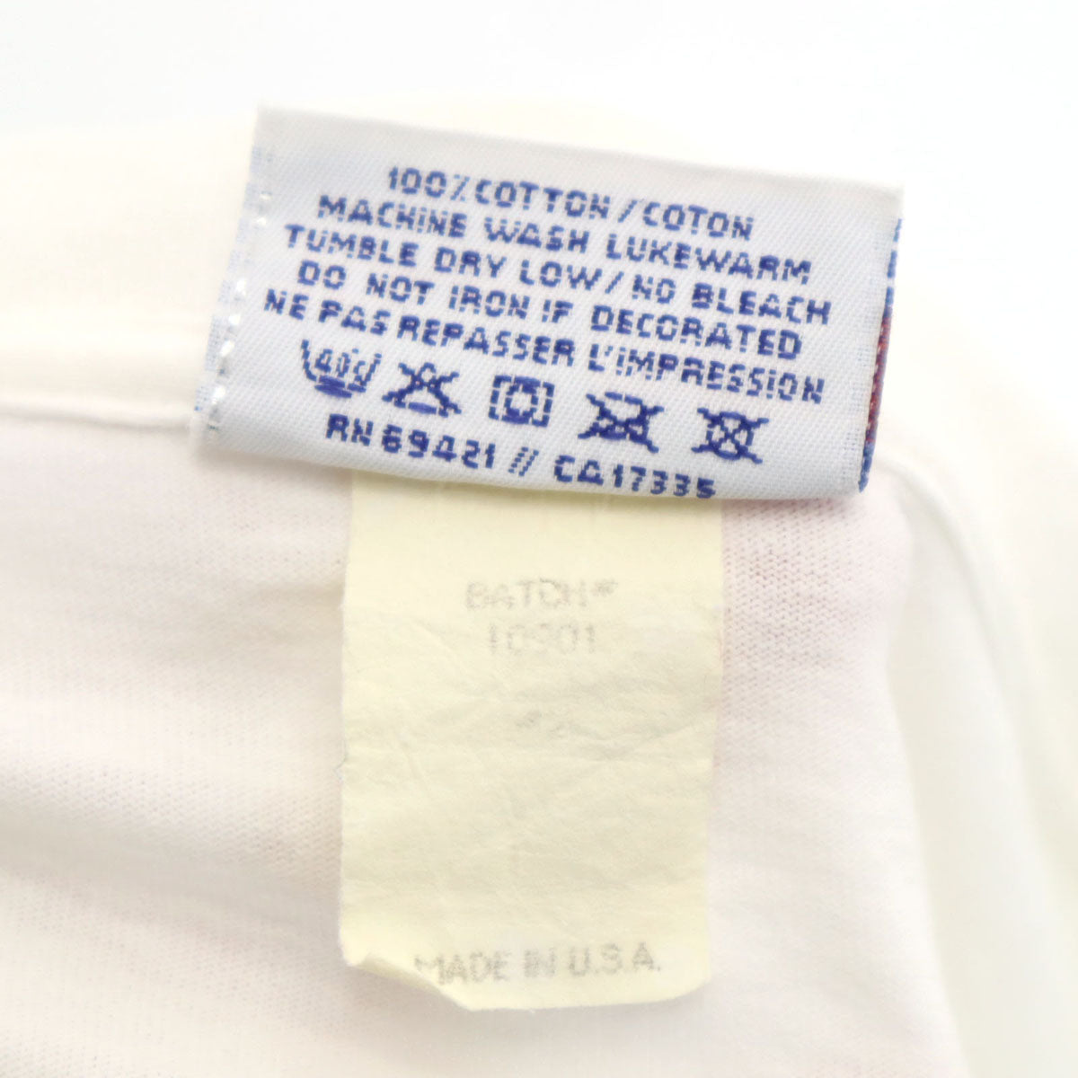 Reebok リーボック 90s USA製 オールド DUKE カレッジ 半袖 Tシャツ XL ホワイト メンズ