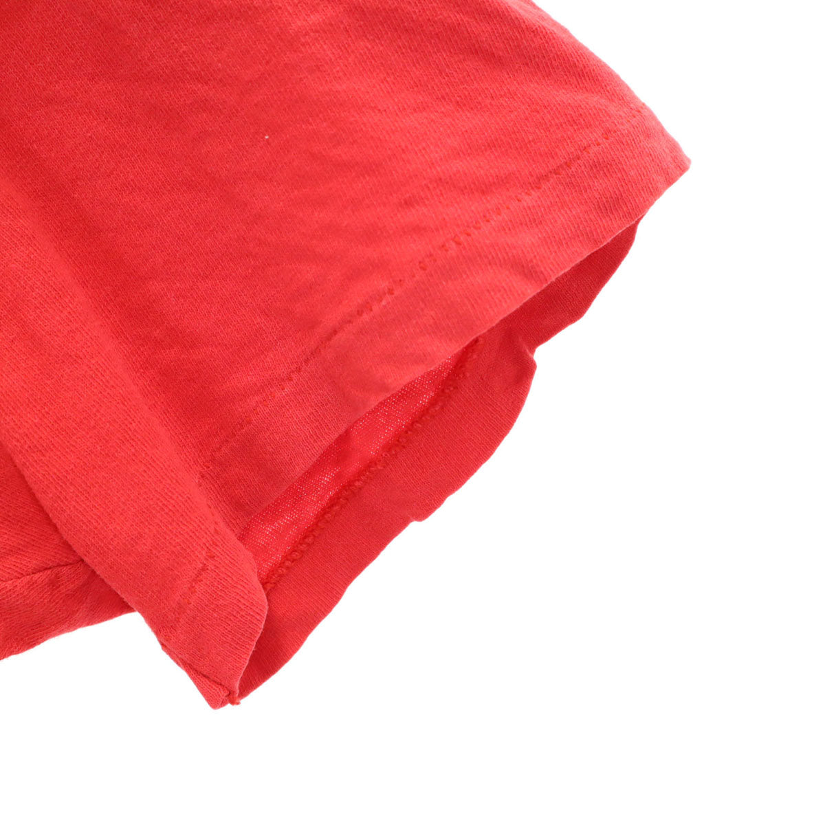 Hanes ヘインズ 80s USA製 ヴィンテージ 半袖 Tシャツ XL レッド シングルステッチ メンズ