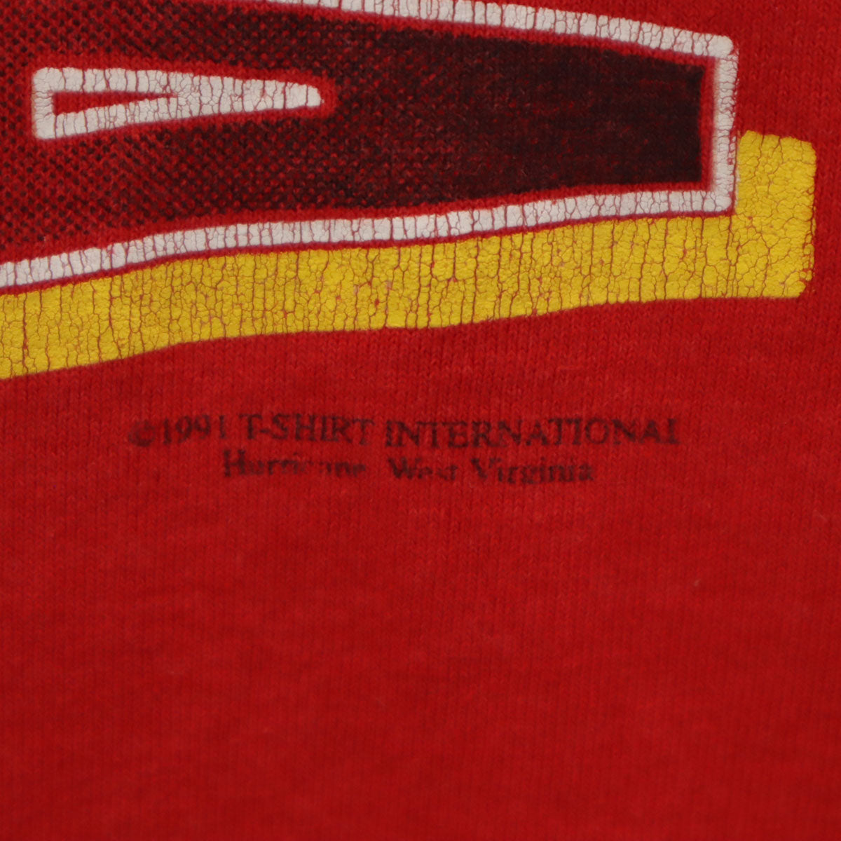 SCREEN STARS BEST スクリーンスターズベスト 90s USA製 オールド NEBRASKA プリント 半袖 Tシャツ XL レッド シングルステッチ メンズ