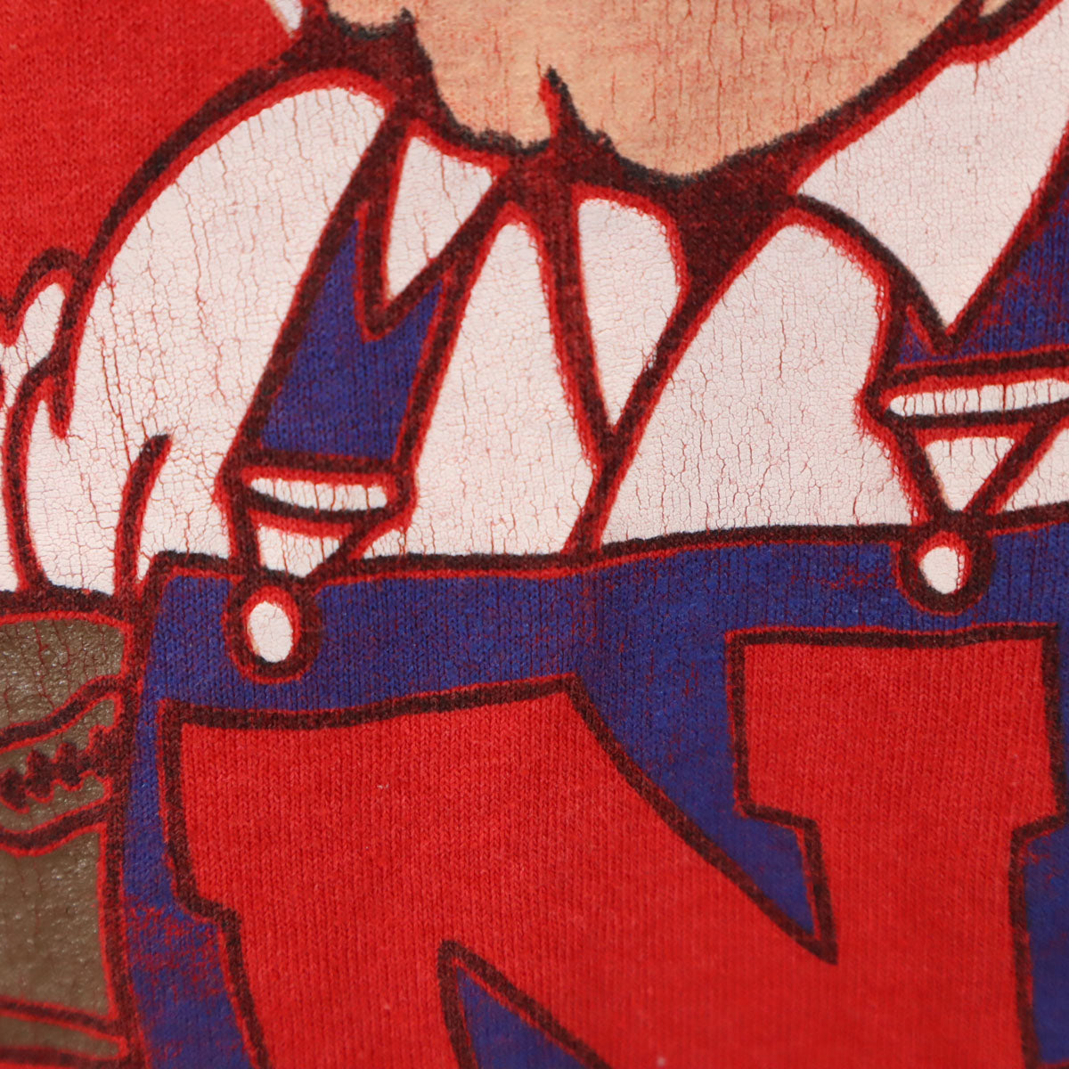 SCREEN STARS BEST スクリーンスターズベスト 90s USA製 オールド NEBRASKA プリント 半袖 Tシャツ XL レッド シングルステッチ メンズ