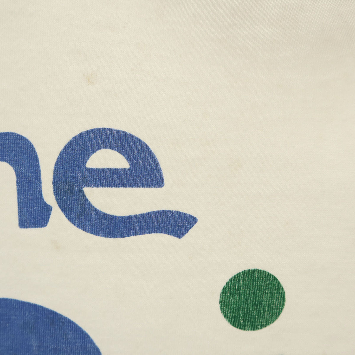 90s オールド The Big One プリント 半袖 Tシャツ XXL オフホワイト シングルステッチ ビッグサイズ メンズ