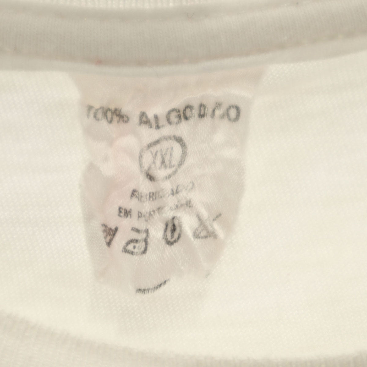 90s オールド The Big One プリント 半袖 Tシャツ XXL オフホワイト シングルステッチ ビッグサイズ メンズ