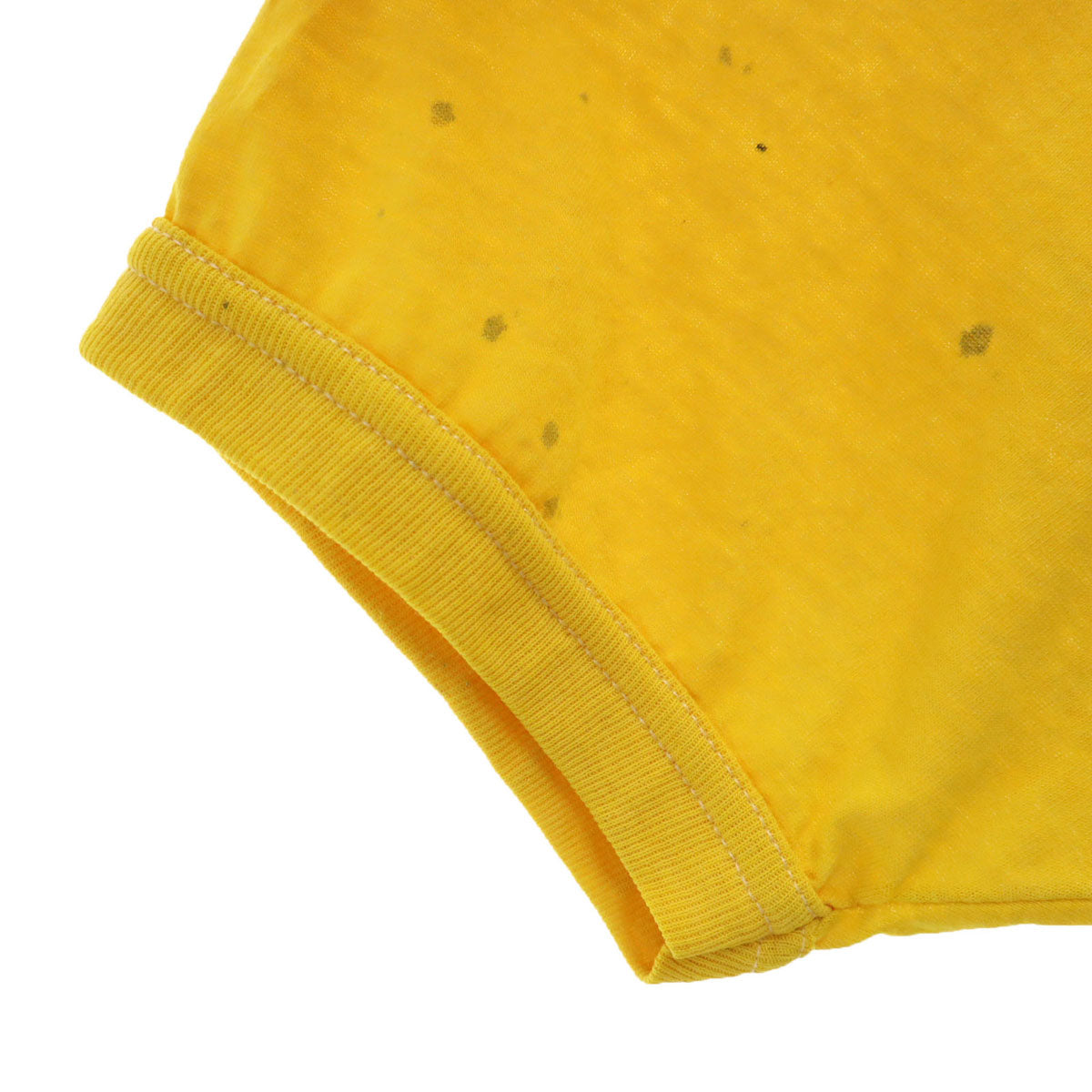 HARVEY WOODS 90s カナダ製 オールド 半袖 Tシャツ L イエロー メンズ