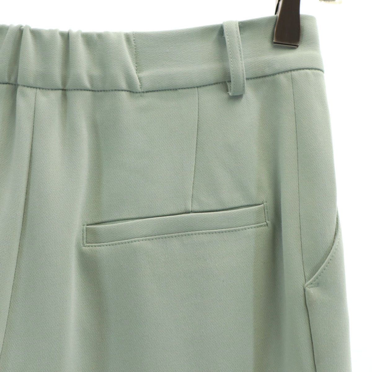 SOEJU ソージュ 日本製 フレンチスリーブ カットソー 上下 セットアップ XS グリーングレー レディース