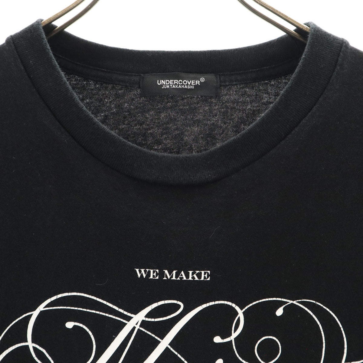 UNDERCOVER JUN TAKAHASHI アンダーカバー ジュンタカハシ 日本製 半袖 Tシャツ ブラック メンズ