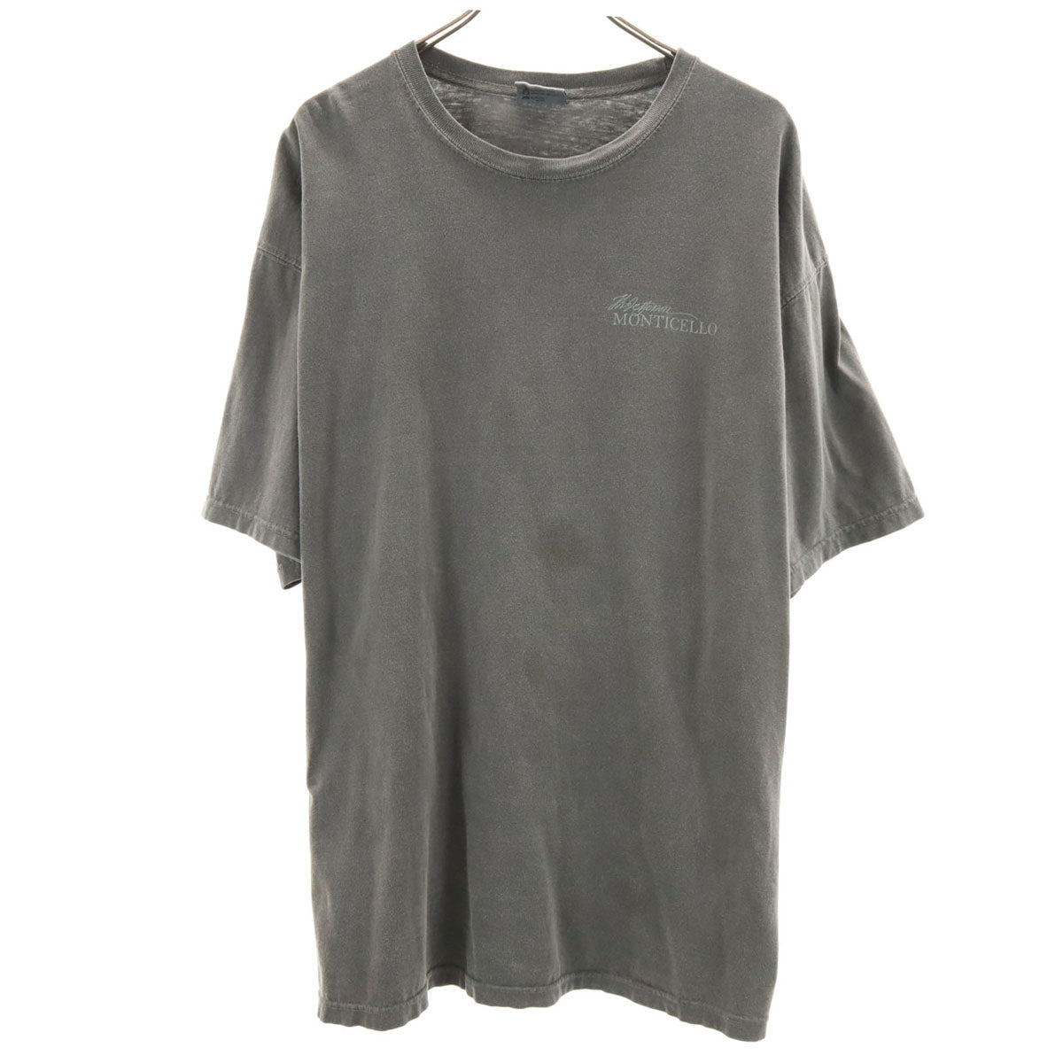 CONFORT COLORS コンフォートカラーズ 第3代アメリカ合衆国大統領 トーマス ジェファーソン 半袖 Tシャツ XL チャコールグレー メンズ