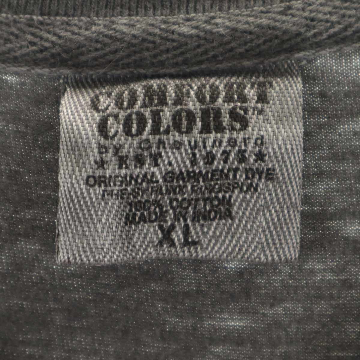 CONFORT COLORS コンフォートカラーズ 第3代アメリカ合衆国大統領 トーマス ジェファーソン 半袖 Tシャツ XL チャコールグレー メンズ