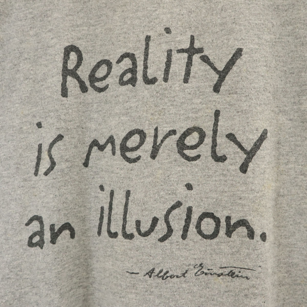 GILDAN ギルダン 90s オールド アルベルト アインシュタイン ノースリーブ Tシャツ M グレー メンズ