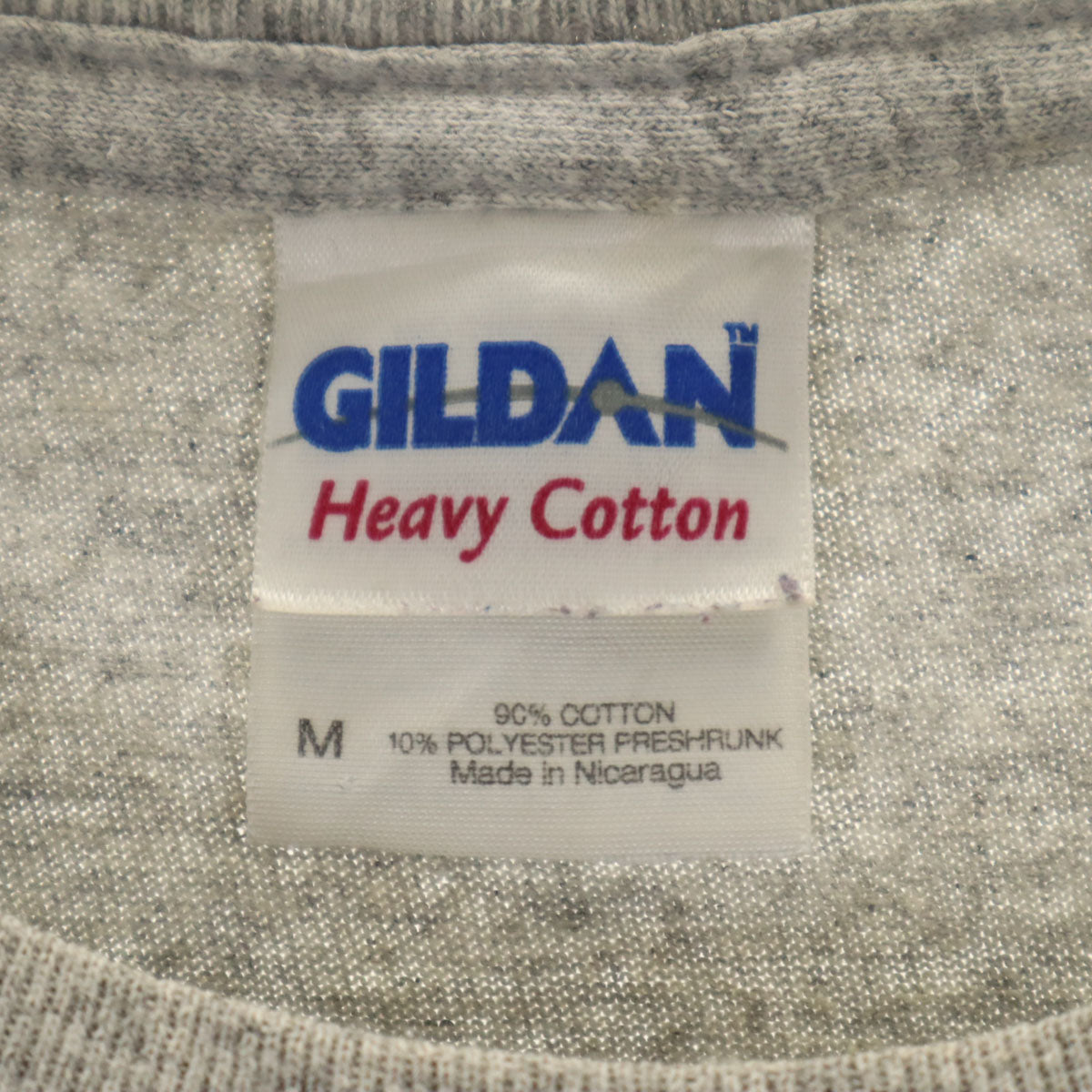 GILDAN ギルダン 90s オールド アルベルト アインシュタイン ノースリーブ Tシャツ M グレー メンズ