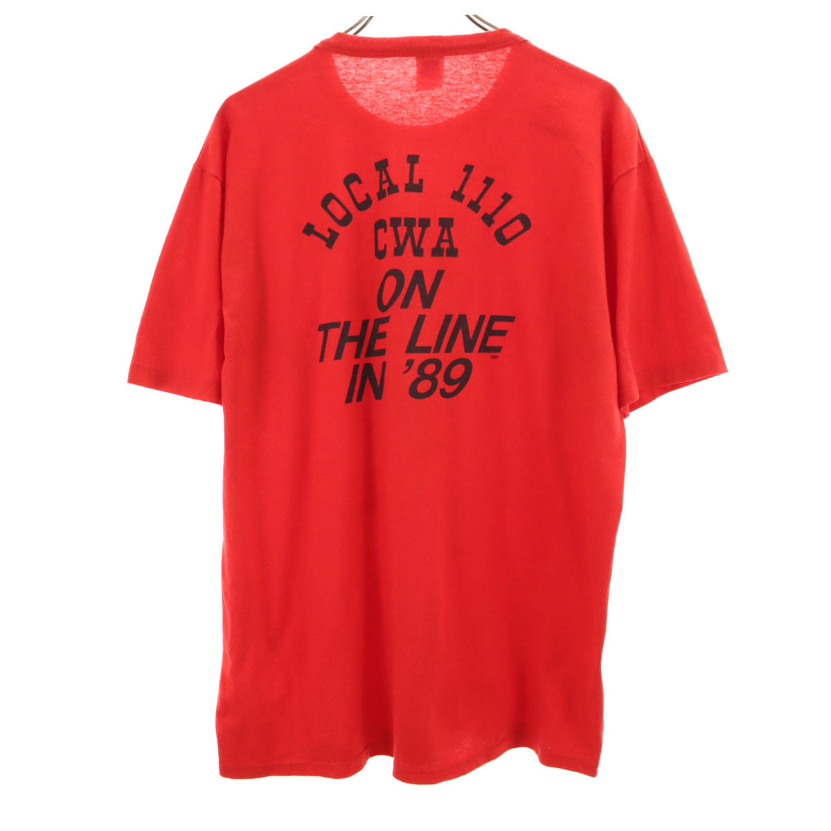 RUSSELL ATHLETIC ラッセルアスレチック 80s USA製 オールド CWA 半袖 Tシャツ L レッド メンズ