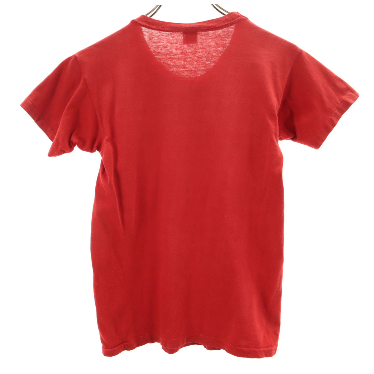 mayo SPRUCE メイヨスプルース 70s USA製 ヴィンテージ TWA 半袖 Tシャツ S レッド シングルステッチ レディース