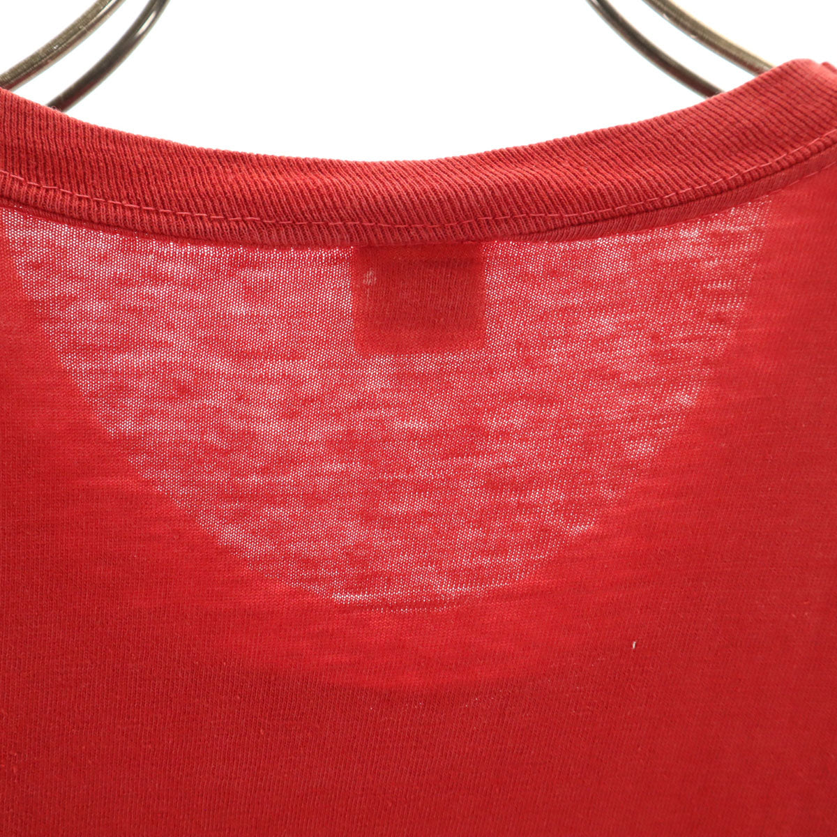 mayo SPRUCE メイヨスプルース 70s USA製 ヴィンテージ TWA 半袖 Tシャツ S レッド シングルステッチ レディース