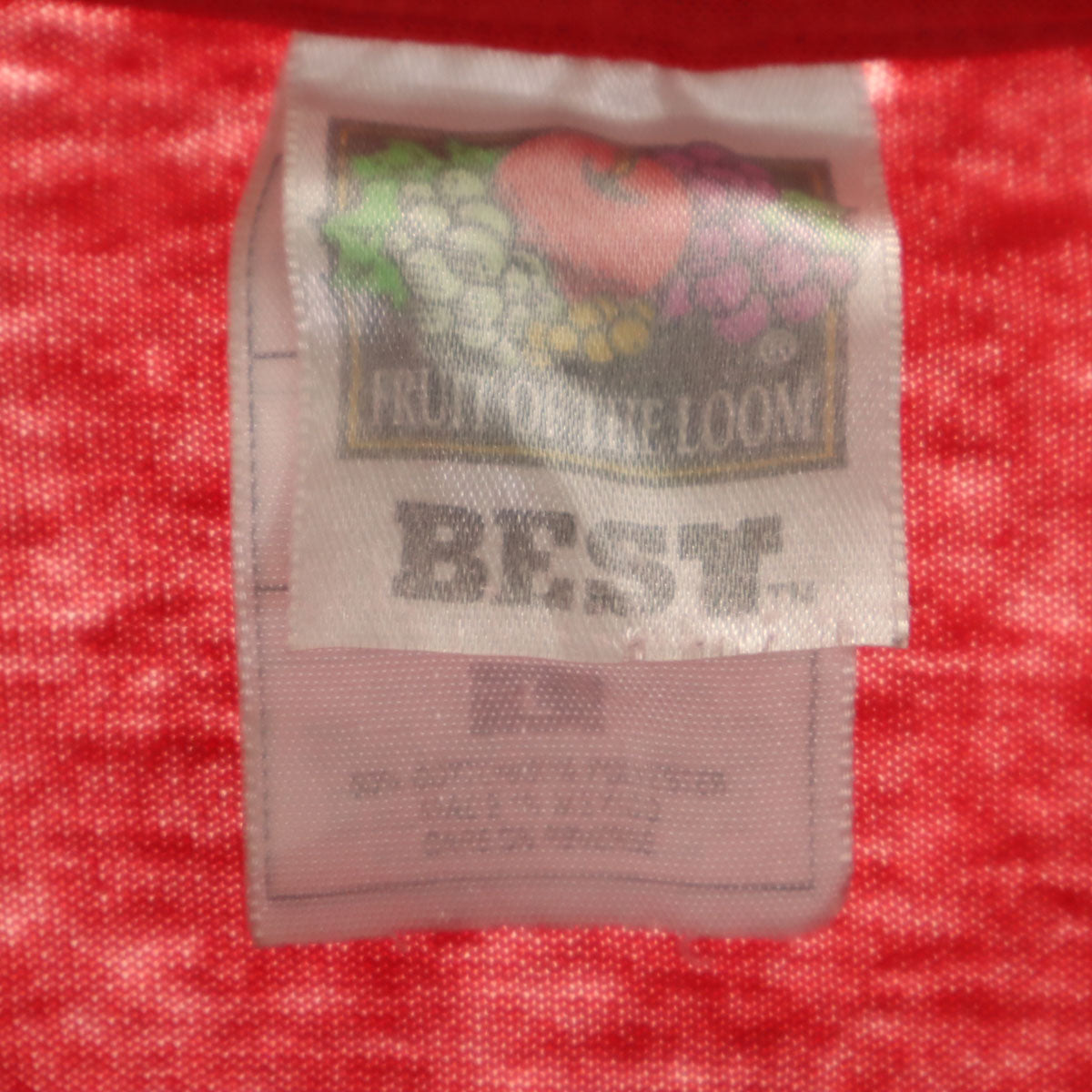 FRUIT OF THE LOOM BEST フルーツオブザルーム ベスト 90s オールド NFL インディアナポリス・コルツ 半袖 Tシャツ L レッド シングルステッチ メンズ