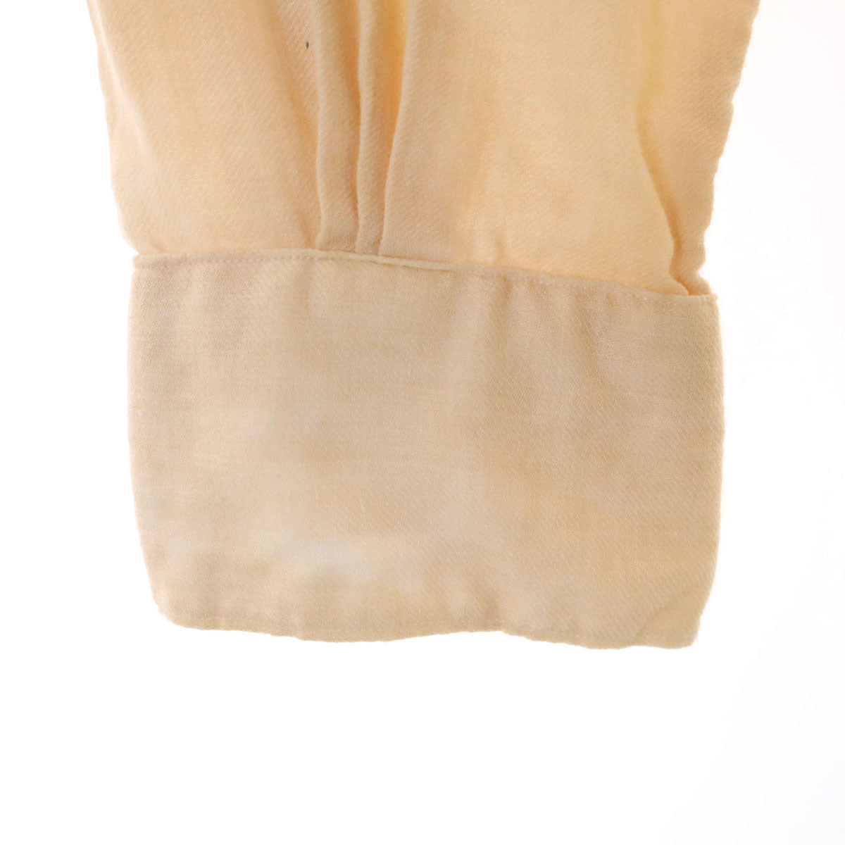 Viyella 50s 60s スコットランド製 ヴィンテージ 長袖 シャツ ペールオレンジ メンズ