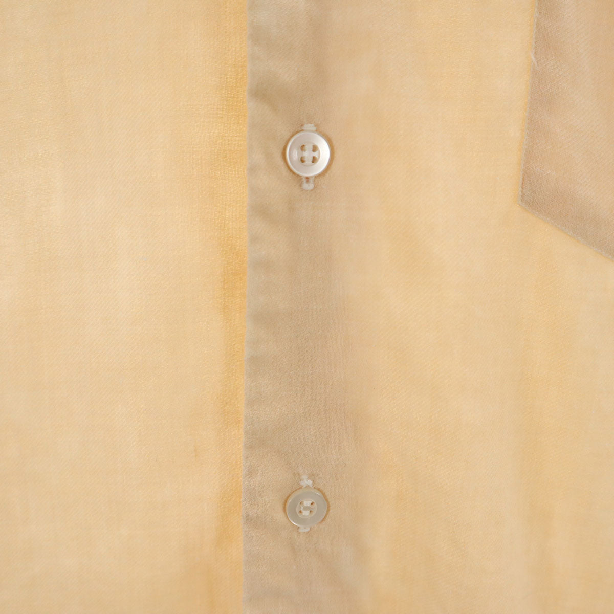 Viyella 50s 60s スコットランド製 ヴィンテージ 長袖 シャツ ペールオレンジ メンズ