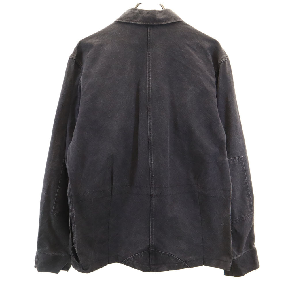 EAST GERMANY ARMY 東ドイツ軍 70s 80s ヴィンテージ ワークジャケット 48 チャコールグレー ミリタリー メンズ