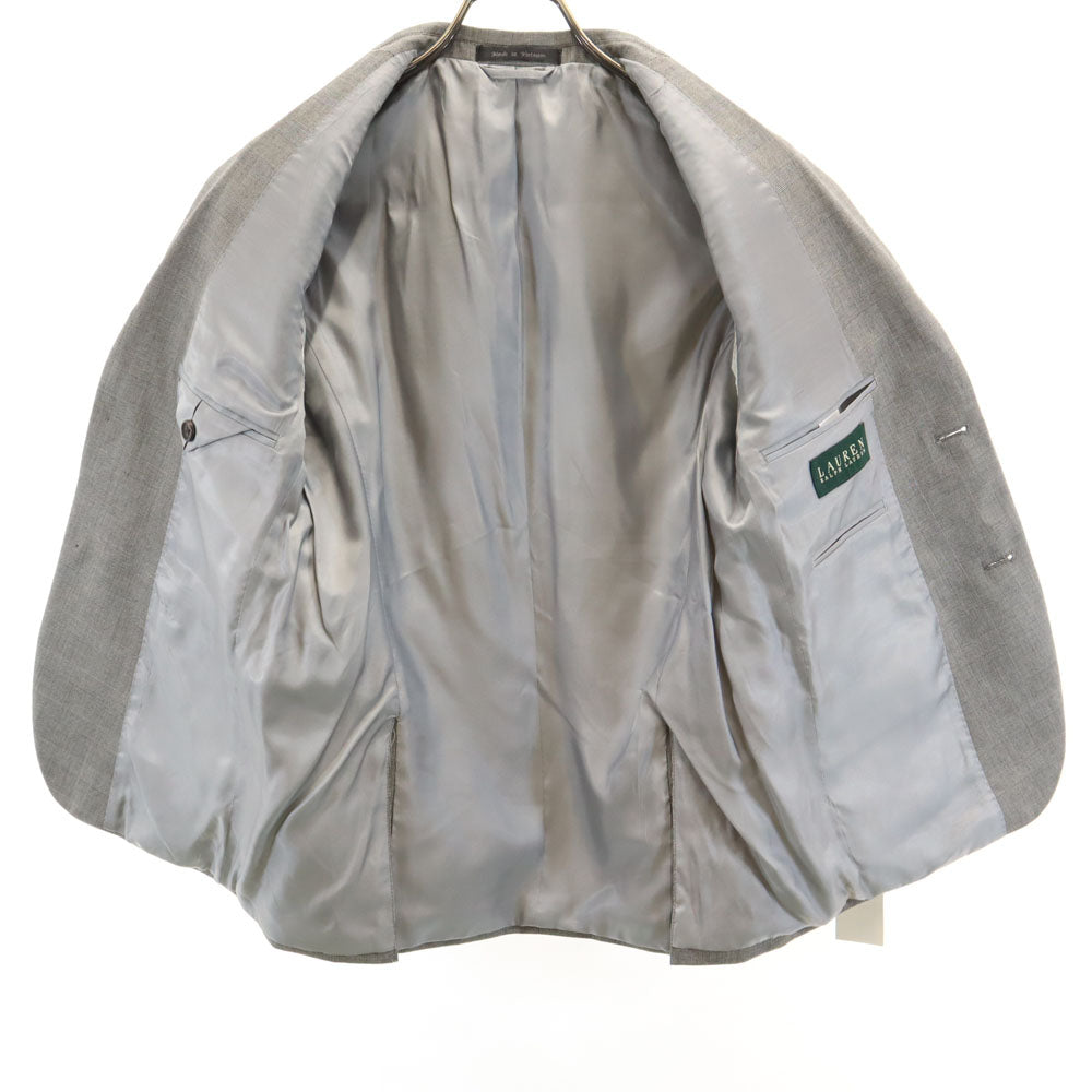 未使用 LAUREN RALPH LAUREN ローレンラルフローレン グレンチェック テーラードジャケット 14R グレー ブレザー キッズ