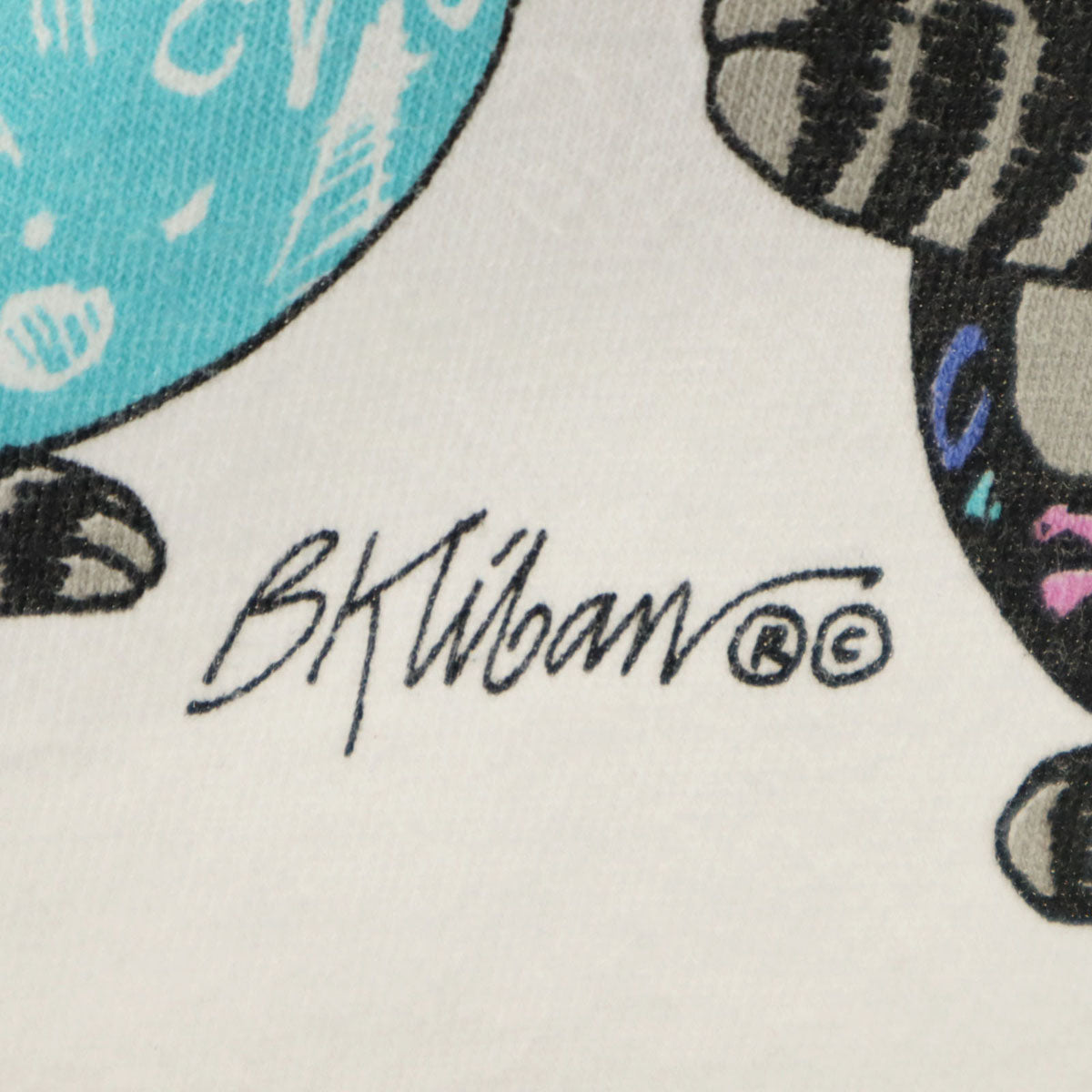 Crazy Shirt クレイジーシャツ 90s USA製 オールド 猫 半袖 Tシャツ M ホワイト系 メンズ