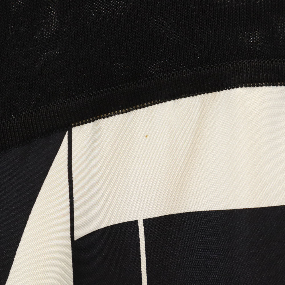 HERMES エルメス イタリア製 長袖 カットソー ブラック レディース