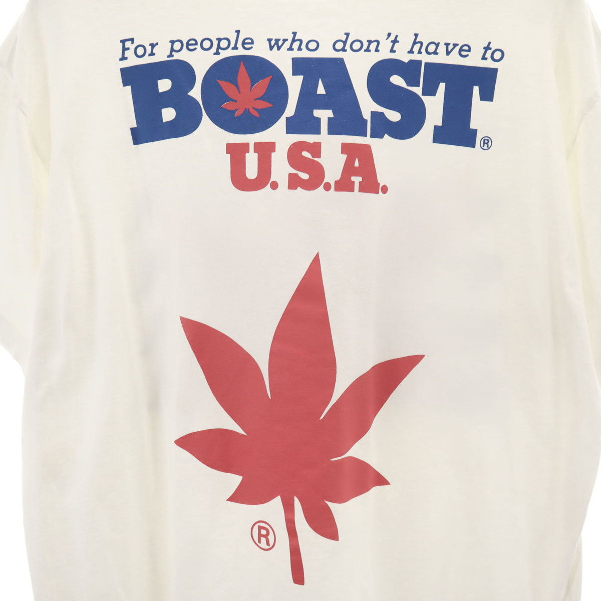 BOAST USA 80s 90s オールド 半袖 Tシャツ L 白 メンズ