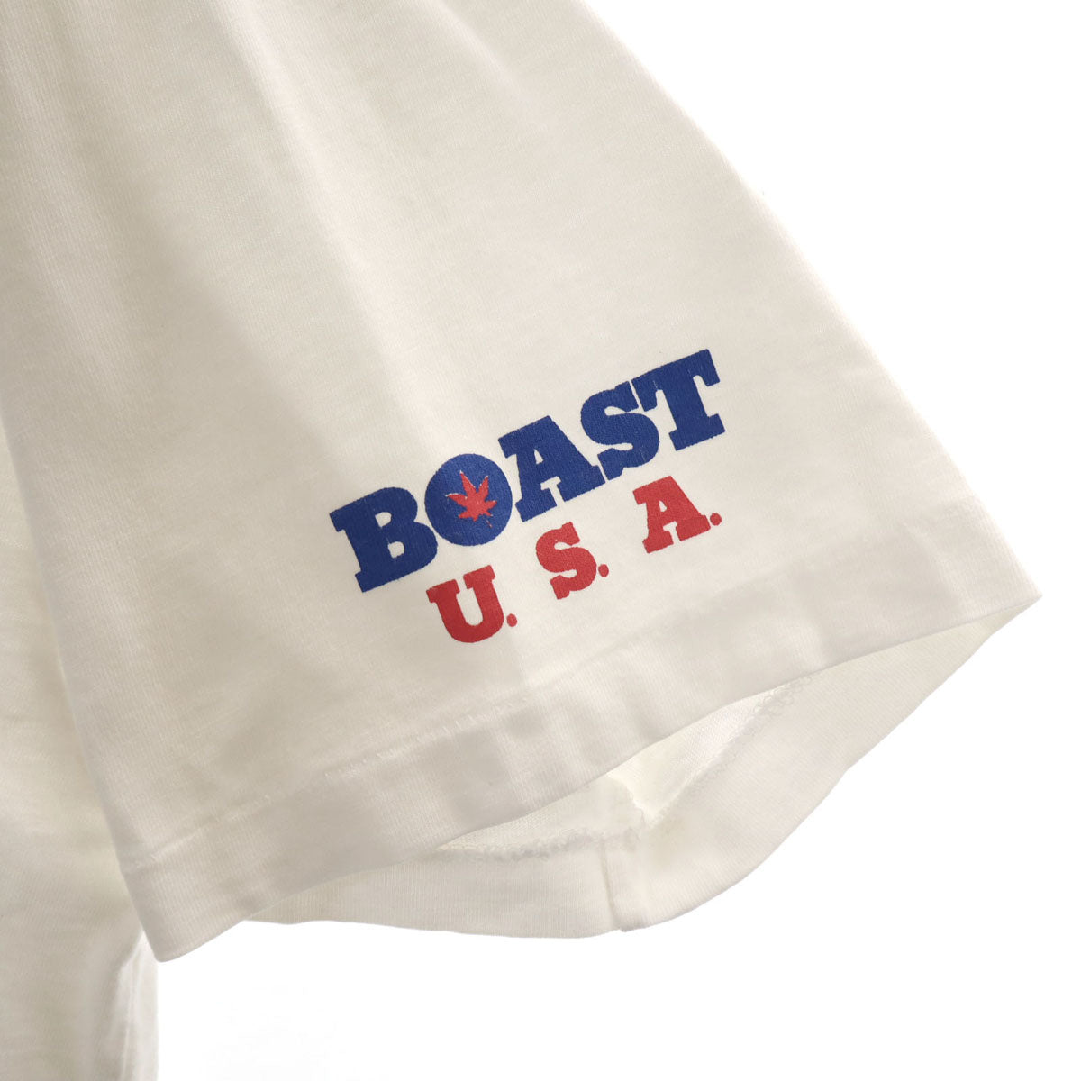 BOAST USA 80s 90s オールド 半袖 Tシャツ L 白 メンズ