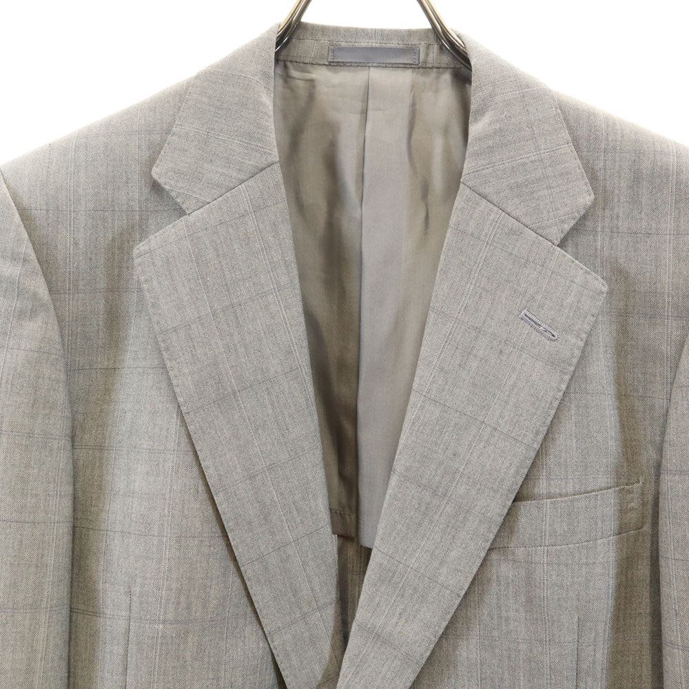 Burberrys バーバリーズ 90s オールドC-TK83 ウールブレンド テーラードジャケット AB5 グレー メンズ