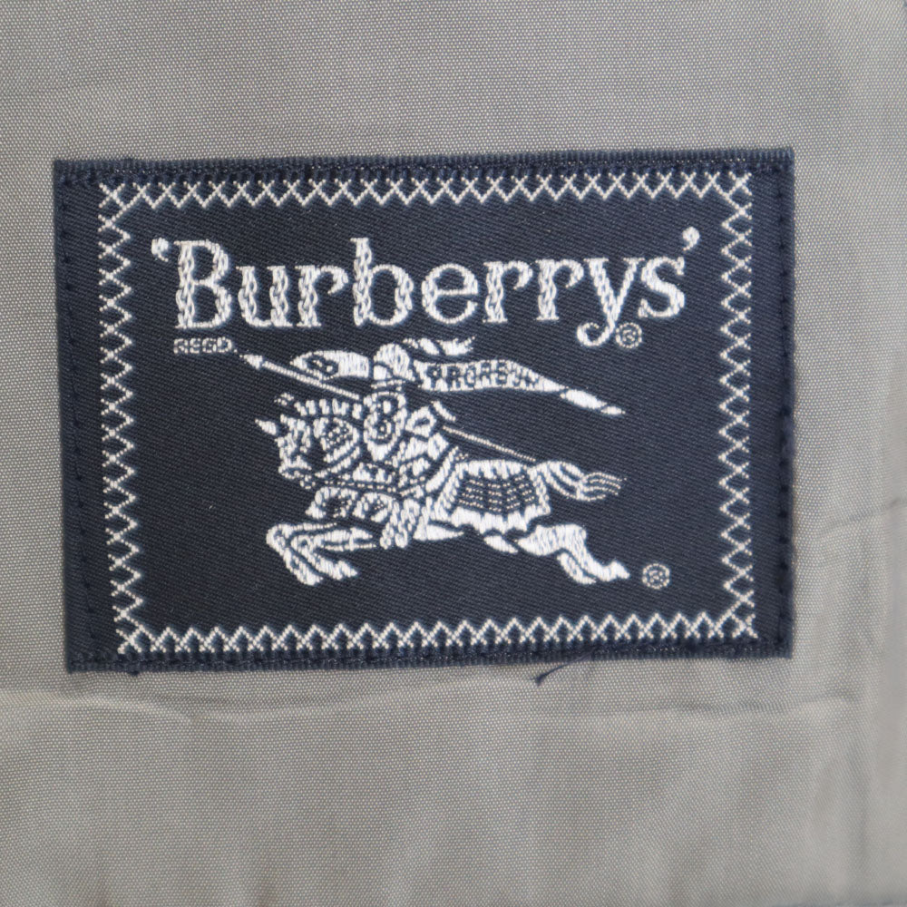 Burberrys バーバリーズ 90s オールドC-TK83 ウールブレンド テーラードジャケット AB5 グレー メンズ