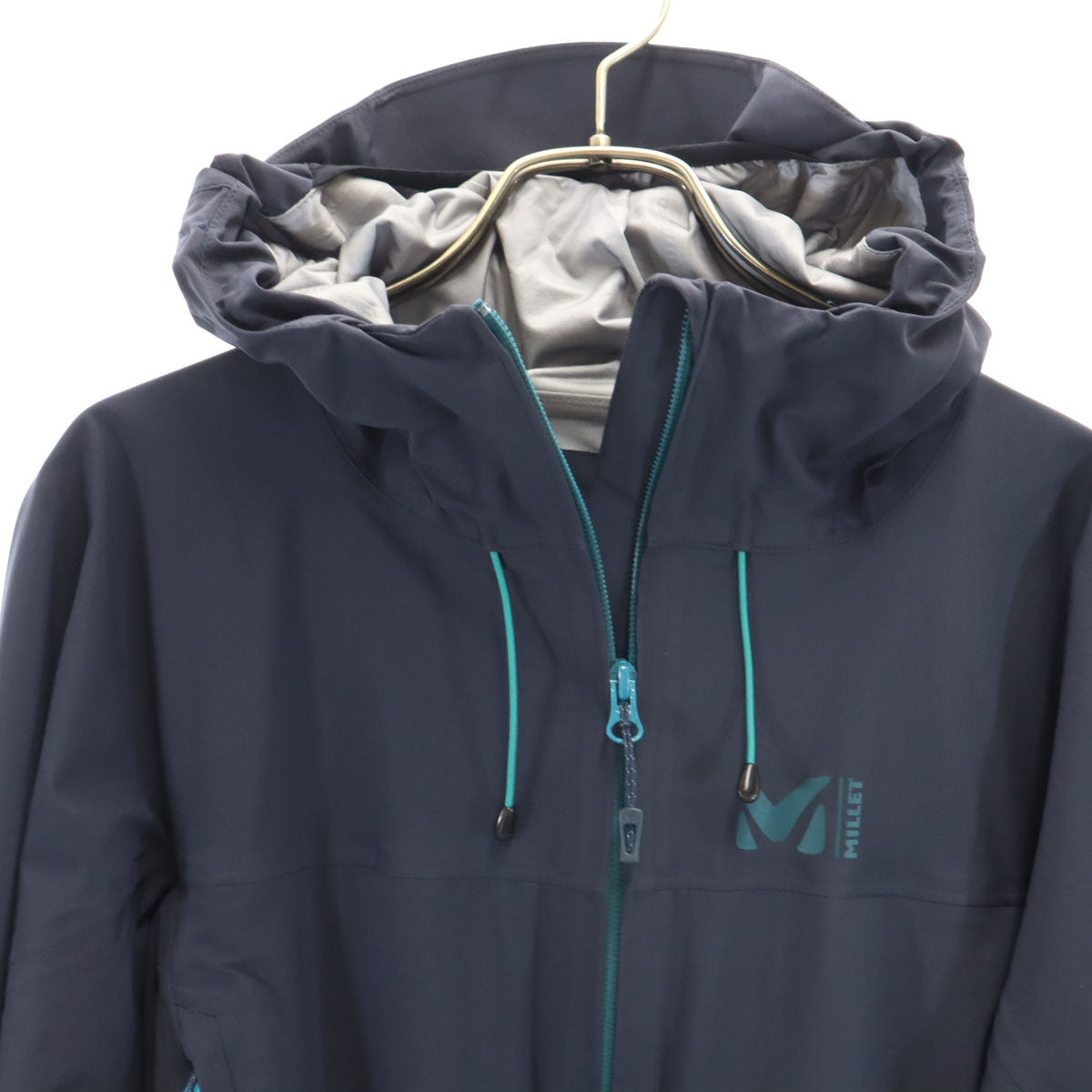 MILLET ミレー ティフォン50000 ストレッチ レインジャケット M ネイビー アウトドア メンズ