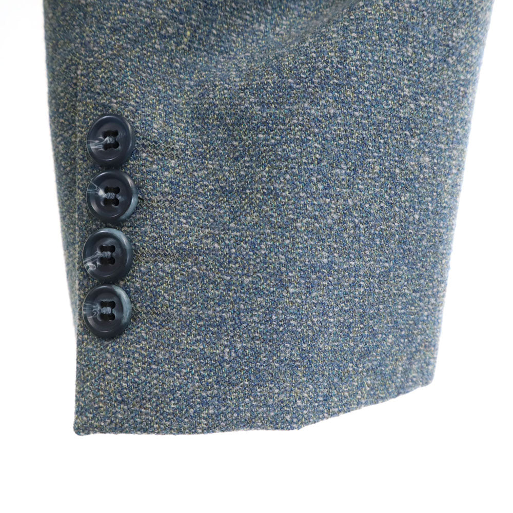 Givenchy ジバンシー 90s ウールブレンド オールド テーラードジャケット 90-78-165 ライトブルー メンズ