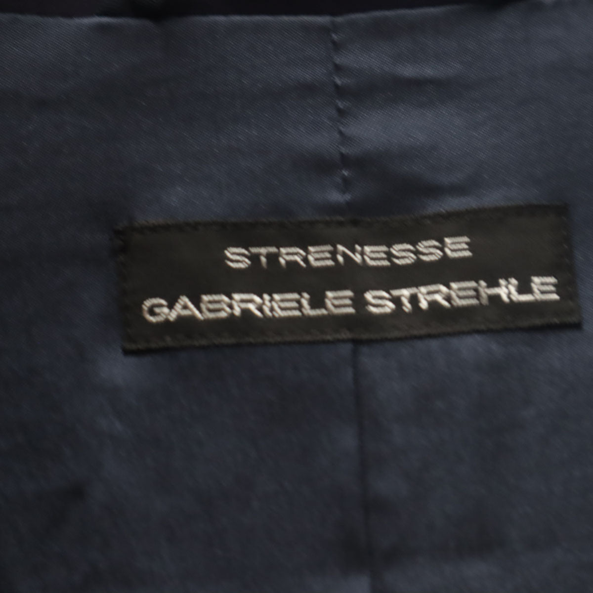 STRENESSE GABRIELE STREHLE ストラネス ガブリエル ストレーレ パンツスーツ 上下 セットアップ 36 ネイビー レディース